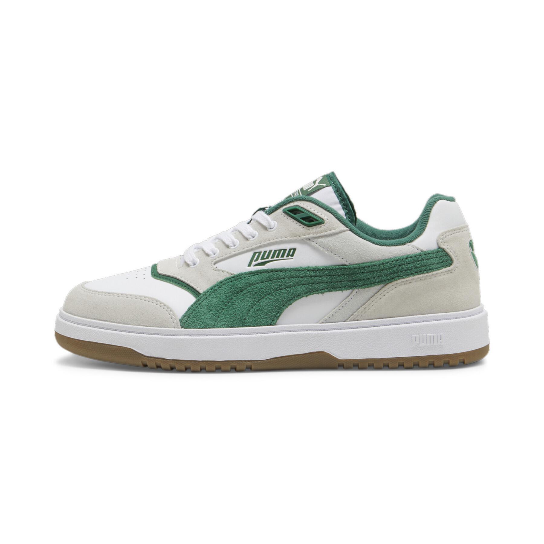 Puma 39328308 Mens Doublecourt Prm Shoes White Green