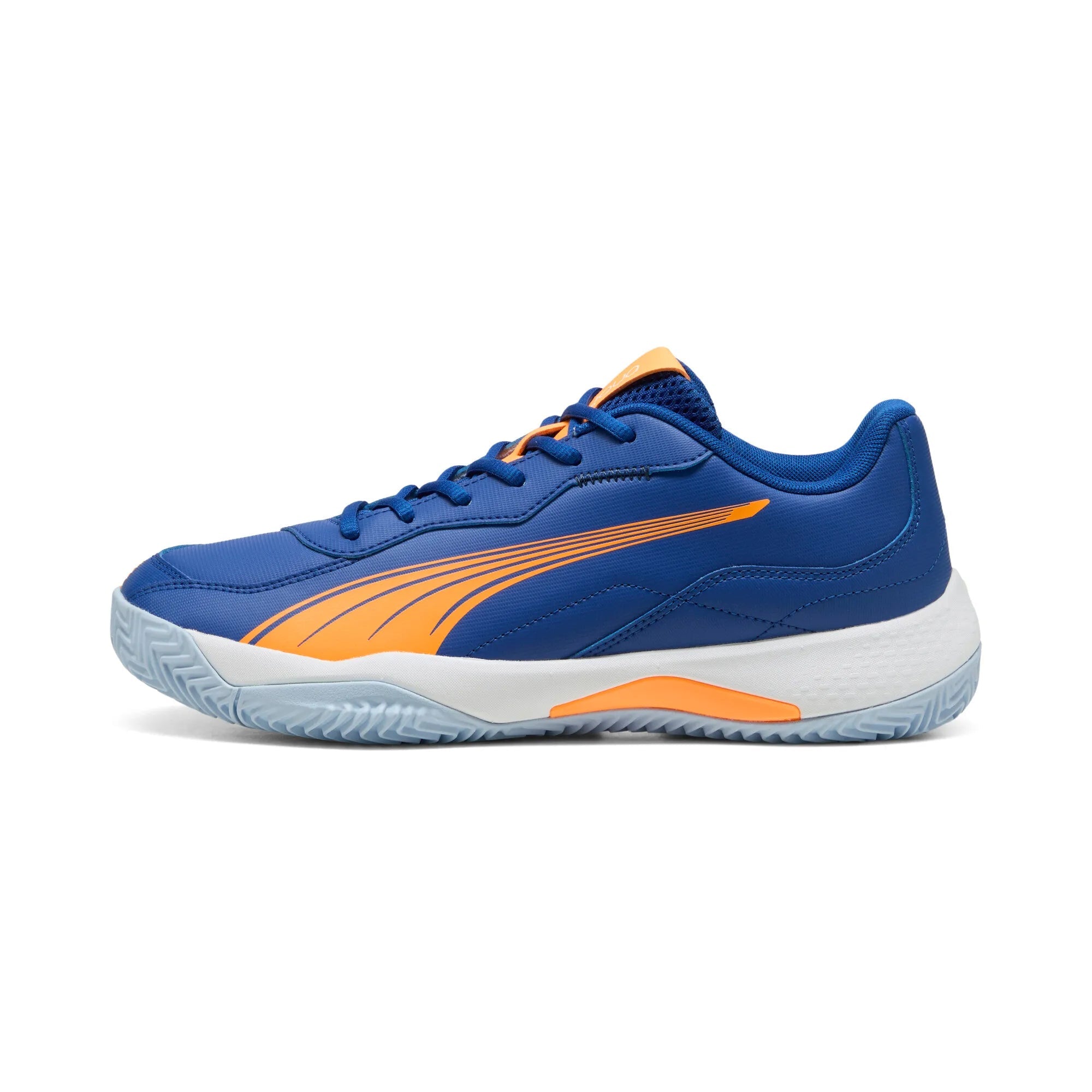 Puma Womens Nova Smash Sneakers In Blue/Orange