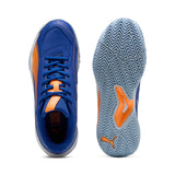 Puma Womens Nova Smash Sneakers In Blue/Orange