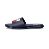 Puma Boys Sporty PU Junior Slides In Navy Multi
