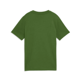 Puma Kids Ess Color No.1 Logo T-Shirt In Green