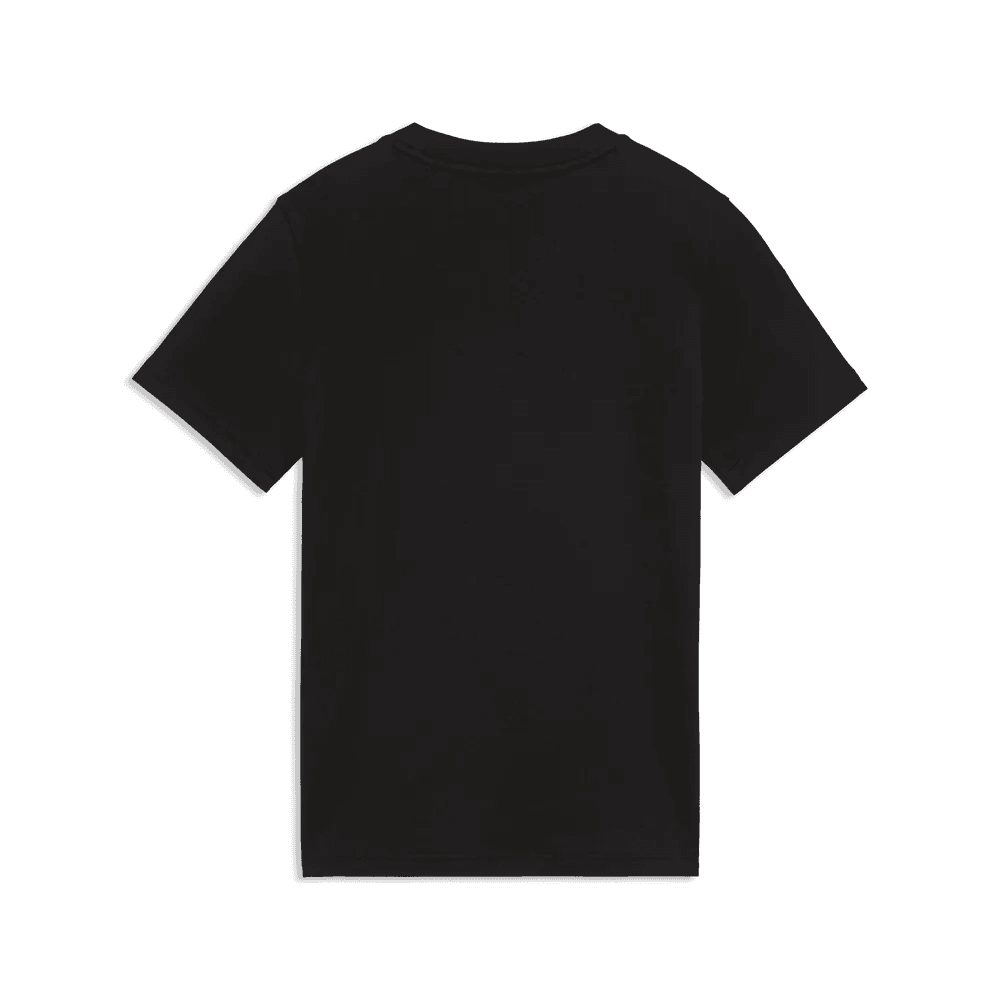 Puma Boys Graphic Box T-Shirt In Black