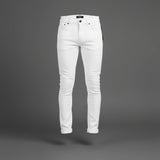 Pure Premium Enzo Skinny Jeans In White