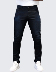 Pure Premium Mens Black Lorenzo Jean Slim