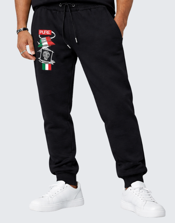 Pure Premium Taviani Sweatpants In Black