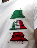 Pure Premium Mens White Taviani Tee