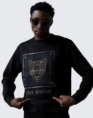 Pure Premium Tortano Sweater In Black