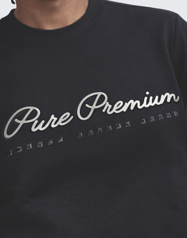 Pure Premium Valor Sweater In Black