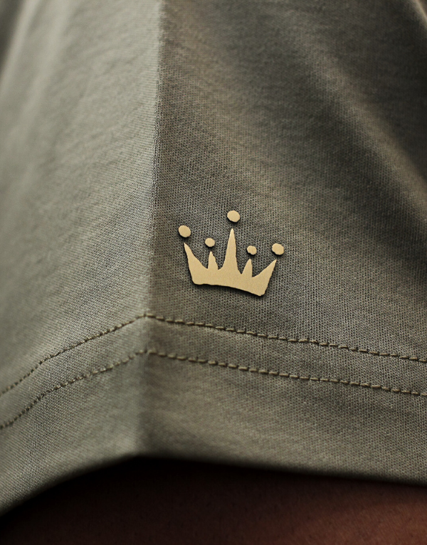 Pure Premium Vitellaro Mens T-Shirts In Military