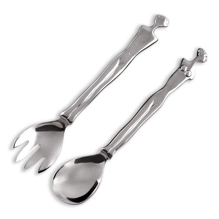 Carrol Boyes Salad Server-Woman/Man
