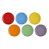 Le Creuset Set of 6 Coupe Pasta Bowls In Rainbow
