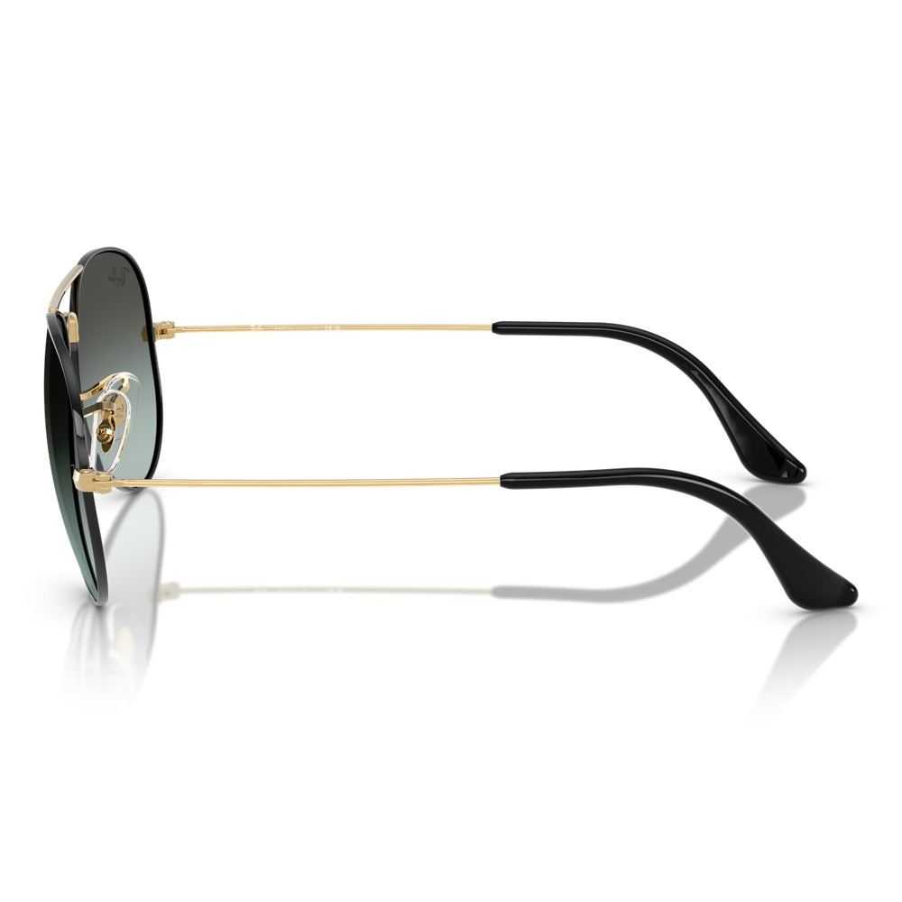 Ray-Ban Unisex Adults Aviator Sunglasses In Black/Gold/Blue