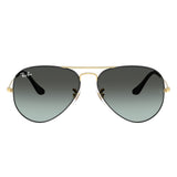 Ray-Ban Unisex Adults Aviator Sunglasses In Black/Gold/Blue