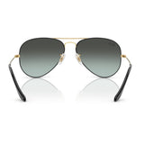 Ray-Ban Unisex Adults Aviator Sunglasses In Black/Gold/Blue