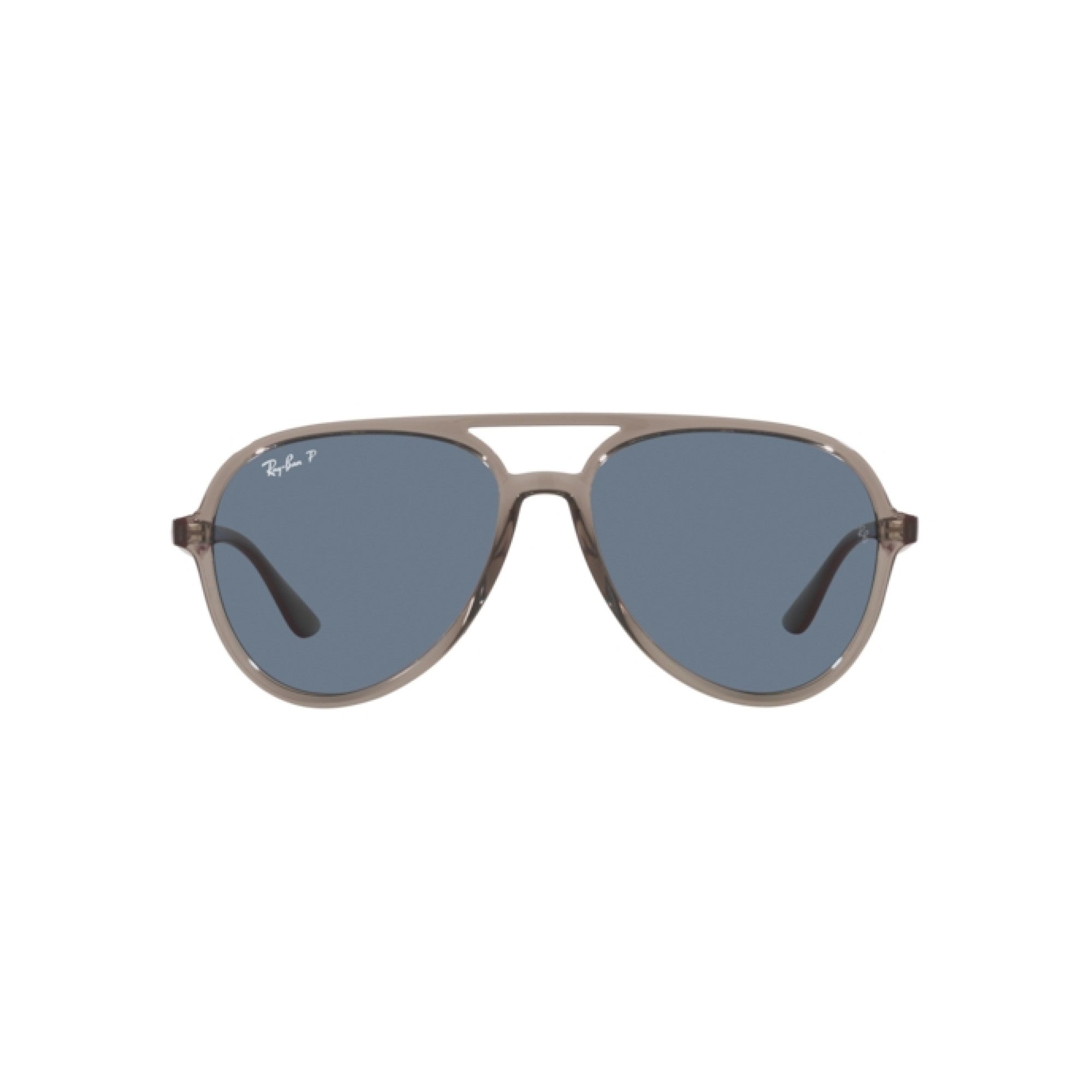 Ray Ban Unisex Sunglasses In Transparent Grey