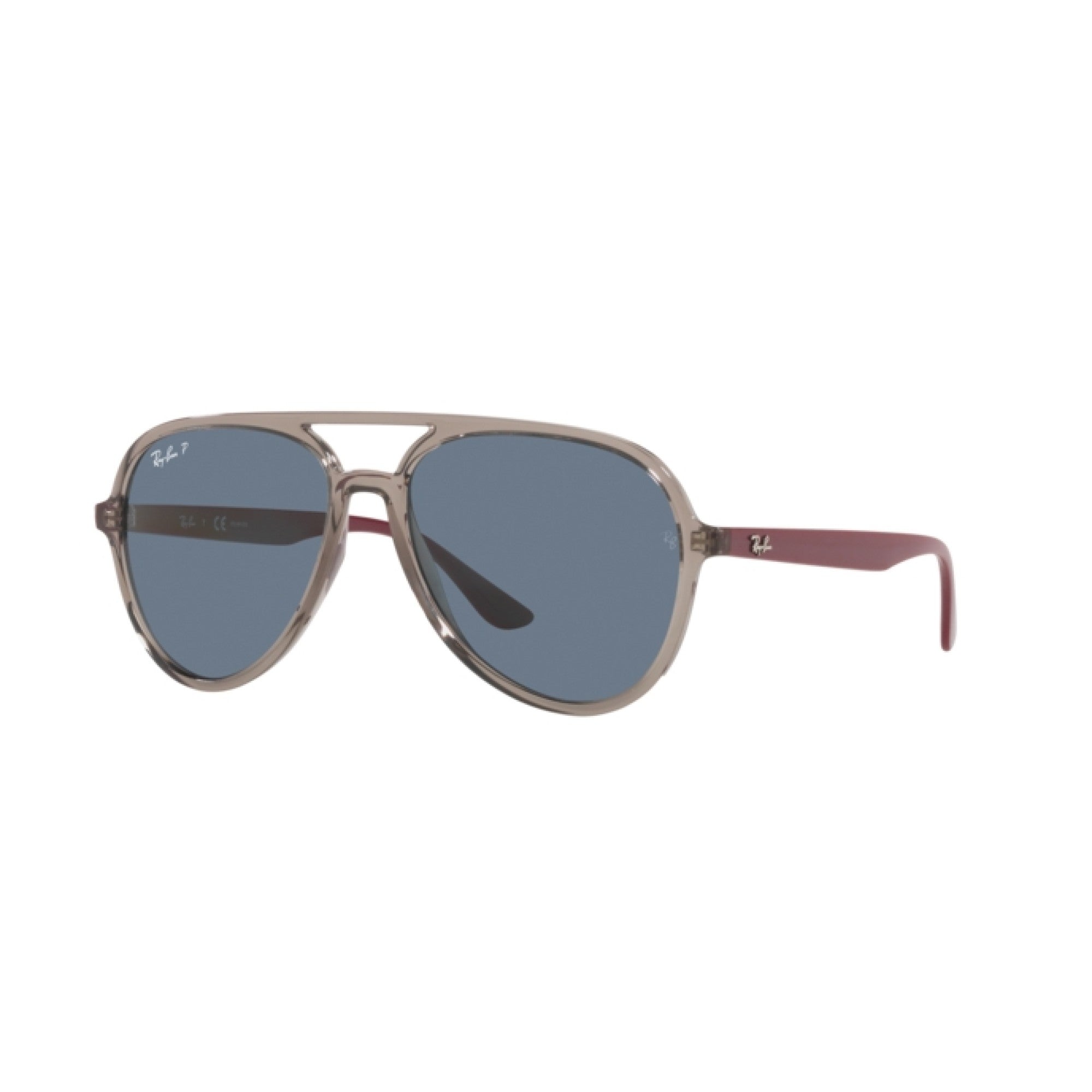 Ray Ban Unisex Sunglasses In Transparent Grey
