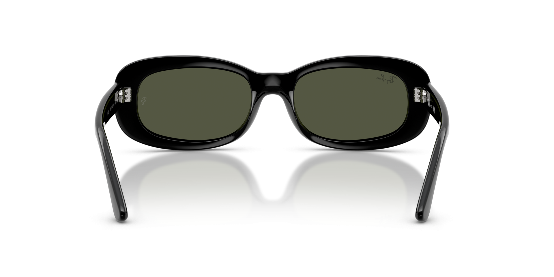 Ray-Ban Oval Frame Sunglasses For Women In Black