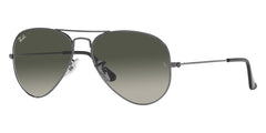 Ray-Ban Unisex Aviator Sunglasses In Gunmetal