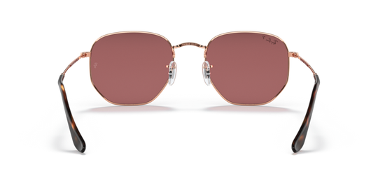 Ray Ban Rb3548N 9202/Af51 Womens Sunglasses In Rose Gold