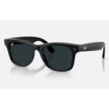 Ray-Ban Meta Wayfarer Smart Glasses – Transitions Gen S Grey, Shiny Black (Pre Order)
