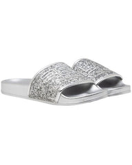 Replay Womens Up Patch Slides Silver