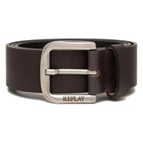 Replay Mens Am2453 Belt In Dark Brown