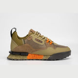 Replay Mens Field Speed  Shoes In Khaki and Orange