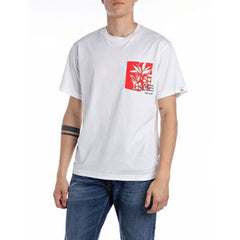 Replay M3065 2660 White T-Shirt 011