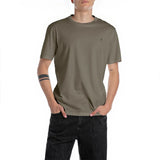 Replay Mens Logo T-Shirt In Brown