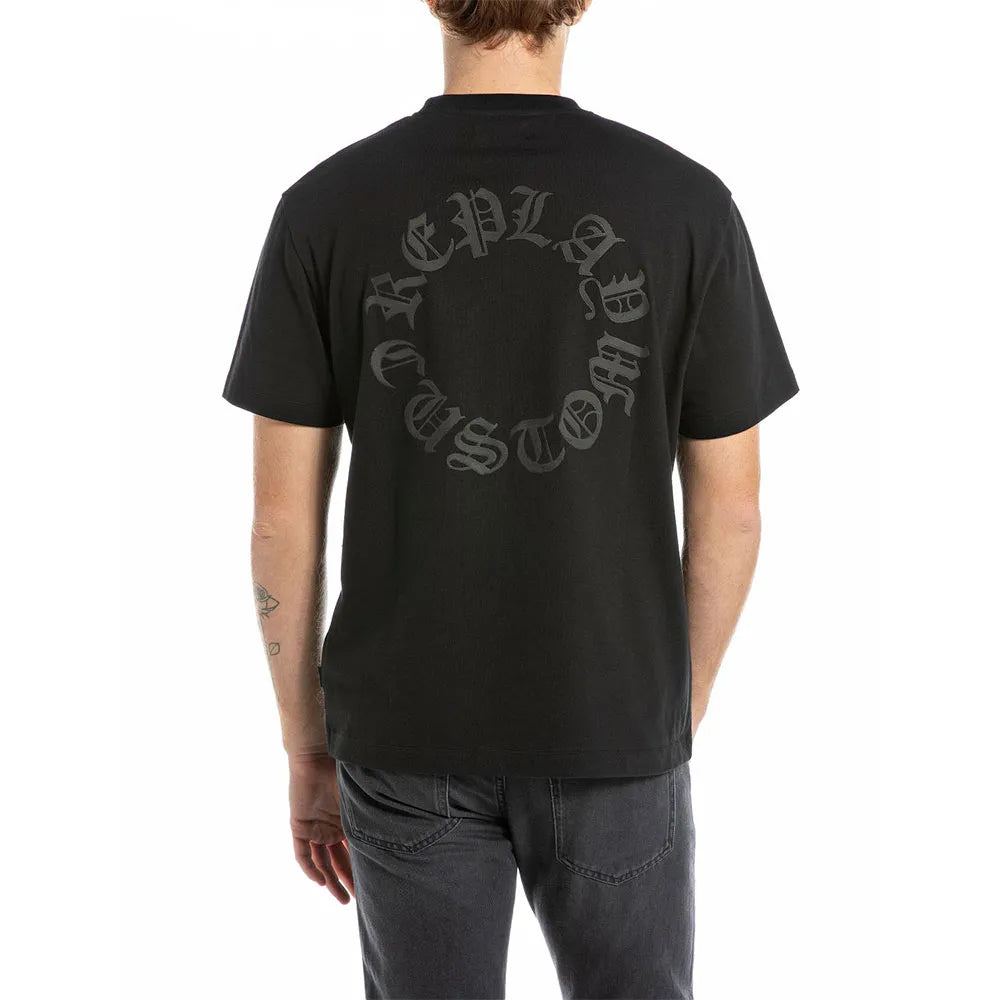 Replay Mens T-Shirt In Black