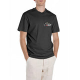 Replay Stamp Graphic Short Sleeve T-Shirt In Black