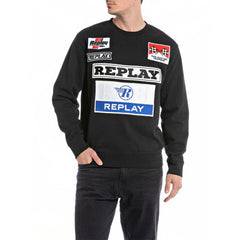 Replay M6718 22890Cs Sweatshirt Black