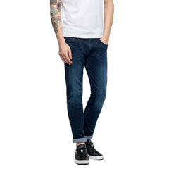 Replay Mens Jeans In Navy