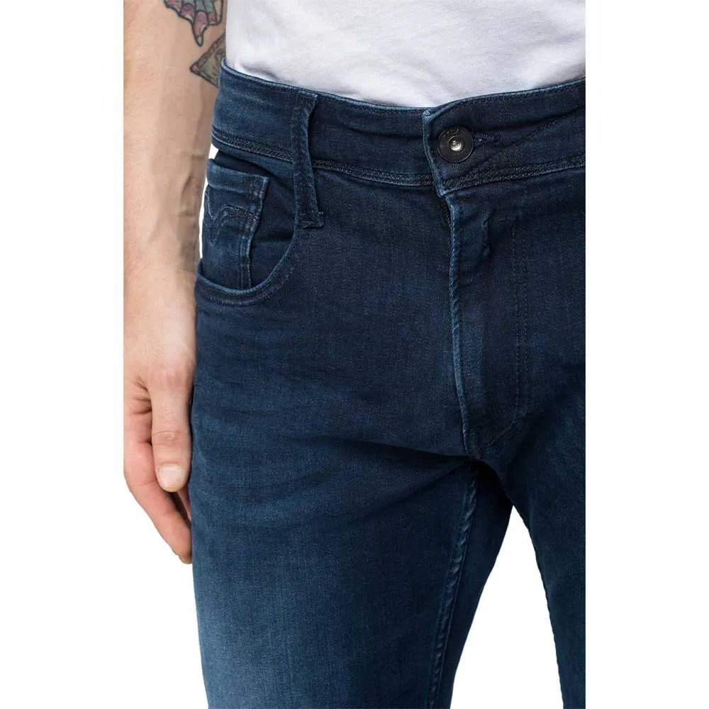 Replay Mens Jeans In Navy