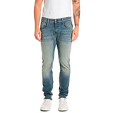 Replay Mens 009 Jeans In Blue Green