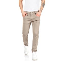 Replay Mens Pants In Tan