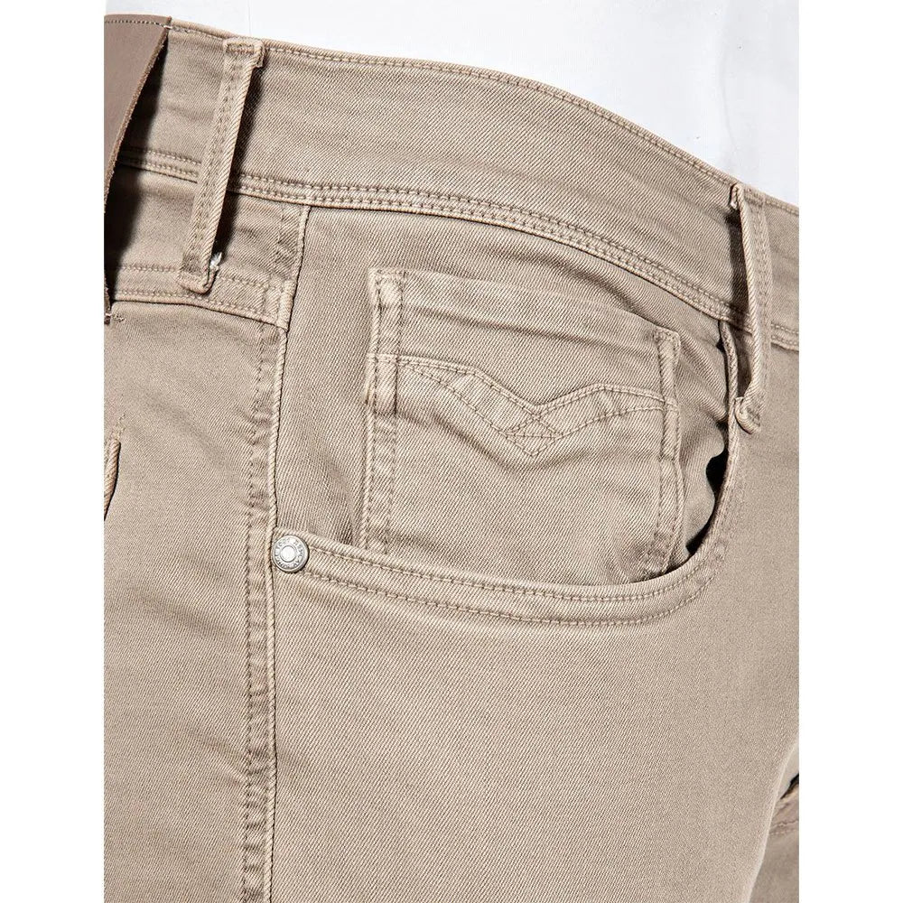 Replay Mens Pants In Tan