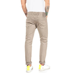 Replay Mens Pants In Tan