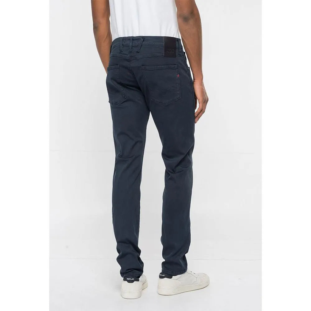 Replay Mens Pants in Navy
