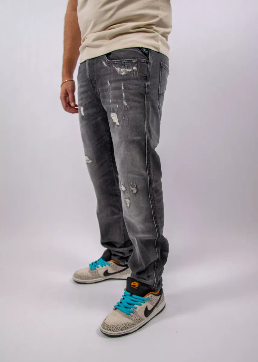 Replay Mens 096 Jeans In Grey
