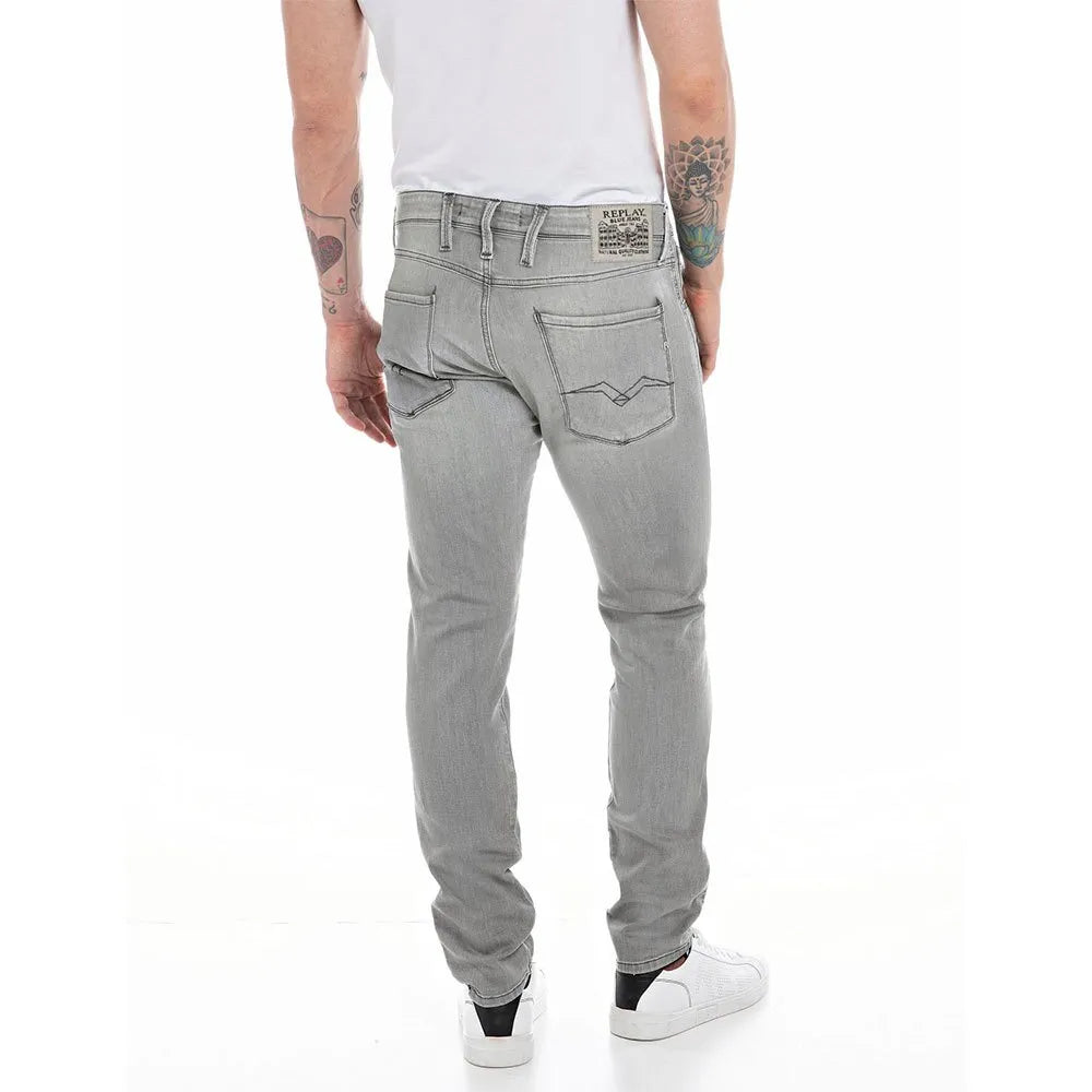 Replay M914Y 51A 626 Pants 095 Grey