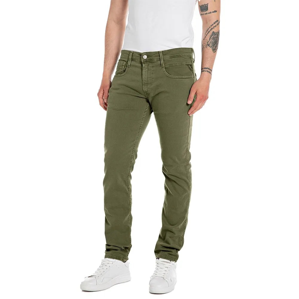 Replay M914Y 8488760 Pants 099 Olive