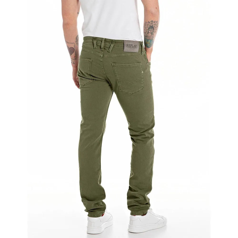 Replay M914Y 8488760 Pants 099 Olive