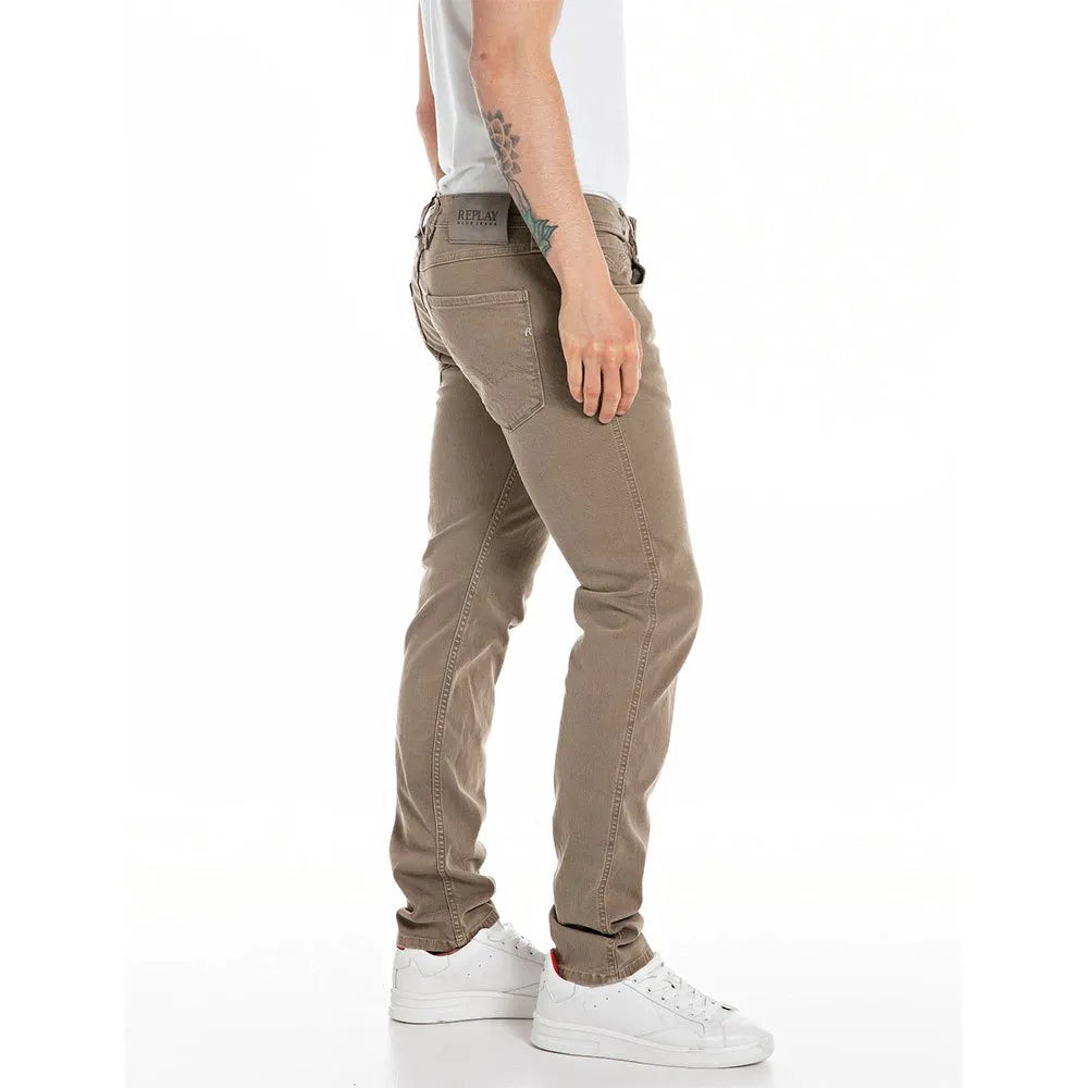 Replay M914Y 8488760 Pants 725 Beige