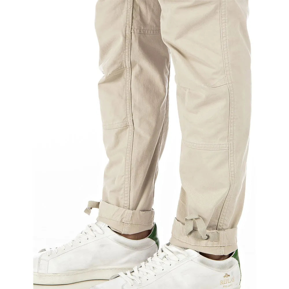 Replay Mens Pants In Stone