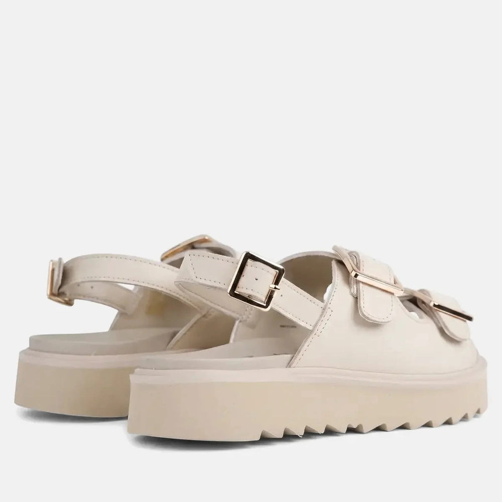 Replay Womens New Alicante Tonal Sandals In Light Beige