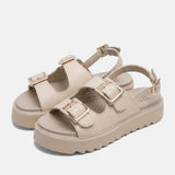 Replay Womens New Alicante Tonal Sandals In Light Beige