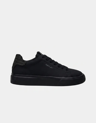 Replay Mens Notting Action Sneaker In Black