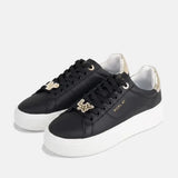 Replay Womens Notting W Image Shoes In Black & Gold