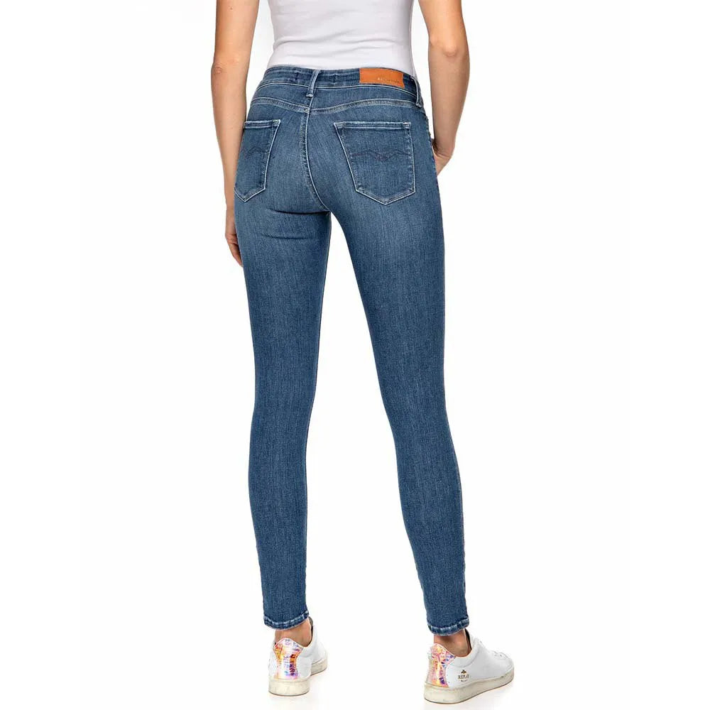 Replay Womens New Luz Jean In Denim